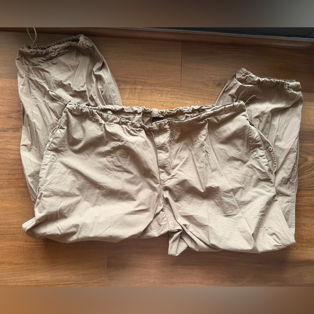 Women's Tan Track Pants